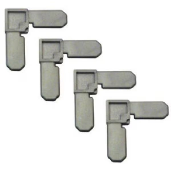 4PK 34x516 GRY Corner, Prime-Line, Mfr#: PL 7727